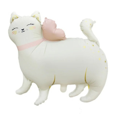 Шар (27''/69 см) Фигура, Кошечка, Сатин, 1 шт. в уп.