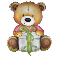 G Шар (33''/84 см) Фигура, Милый мишка, 1 шт. в уп.